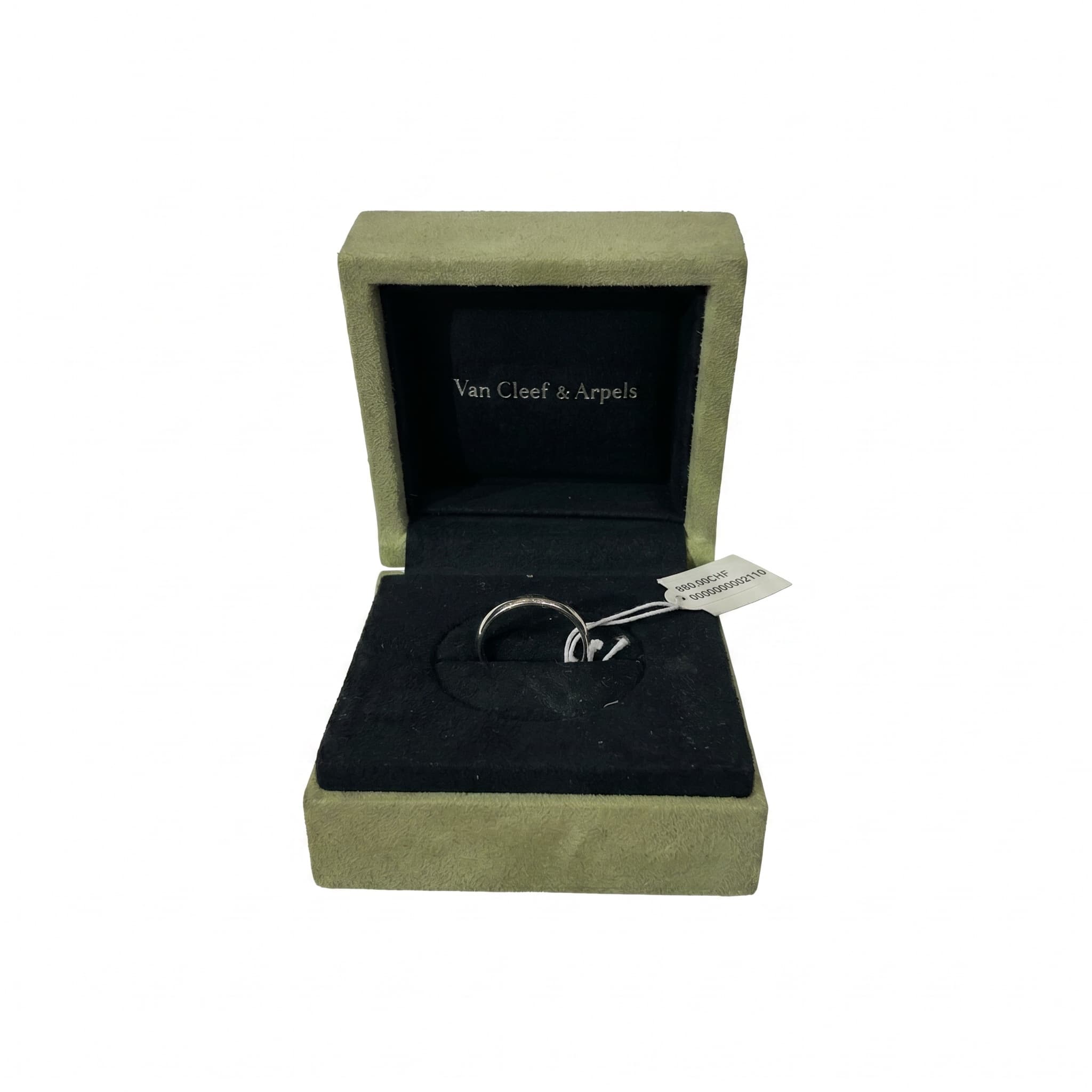 bague en platine 4.04gr