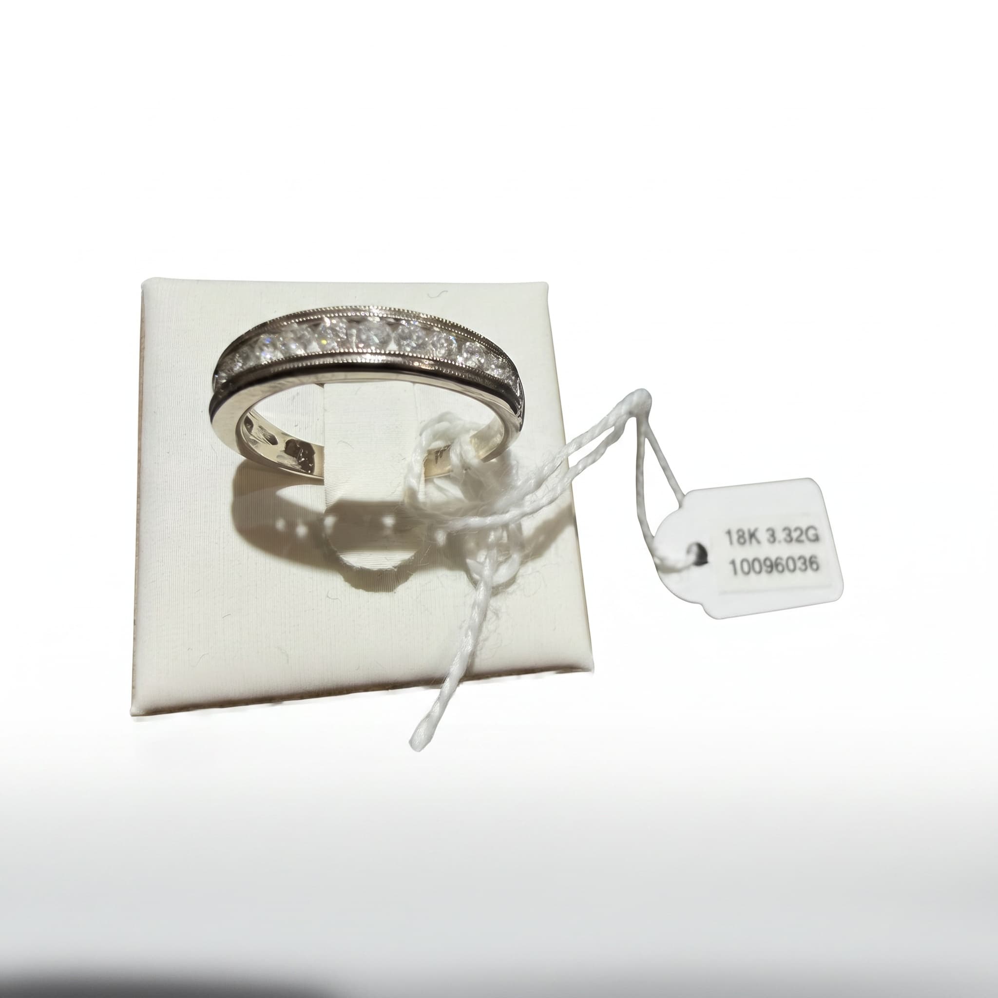 Bague or 18K 3.32gr diam
