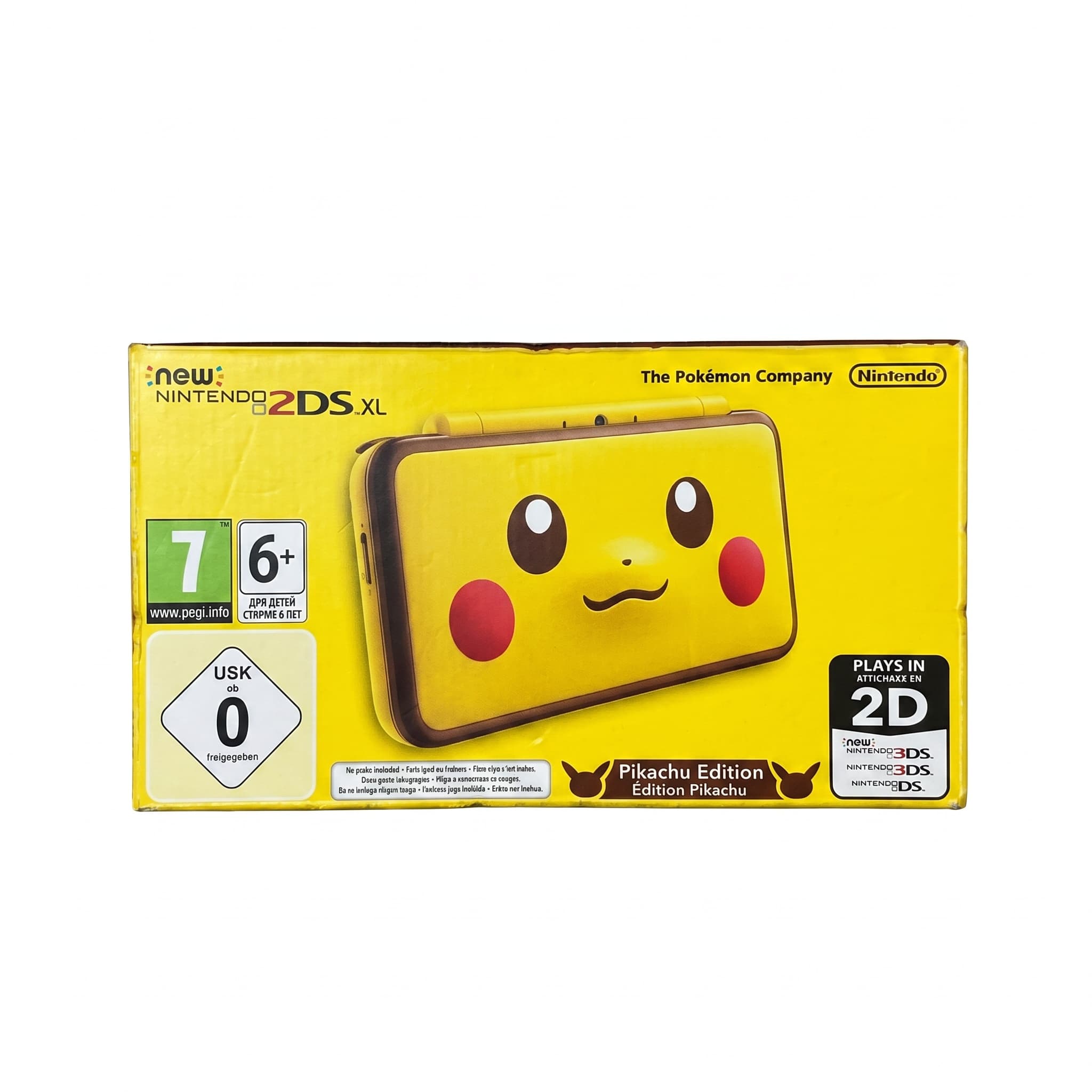 Nintendo 2DS XL - pikachu édition