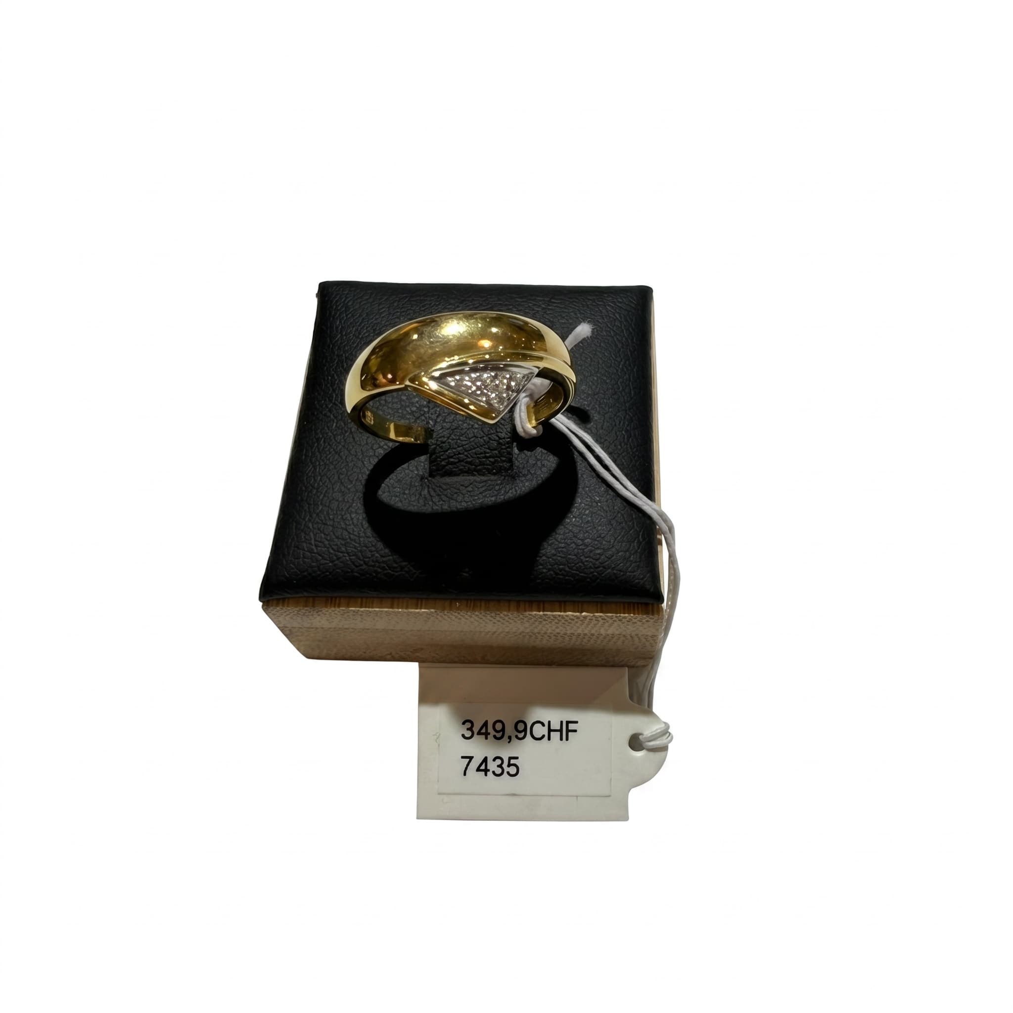 Bague or 18K 3.3gr diam