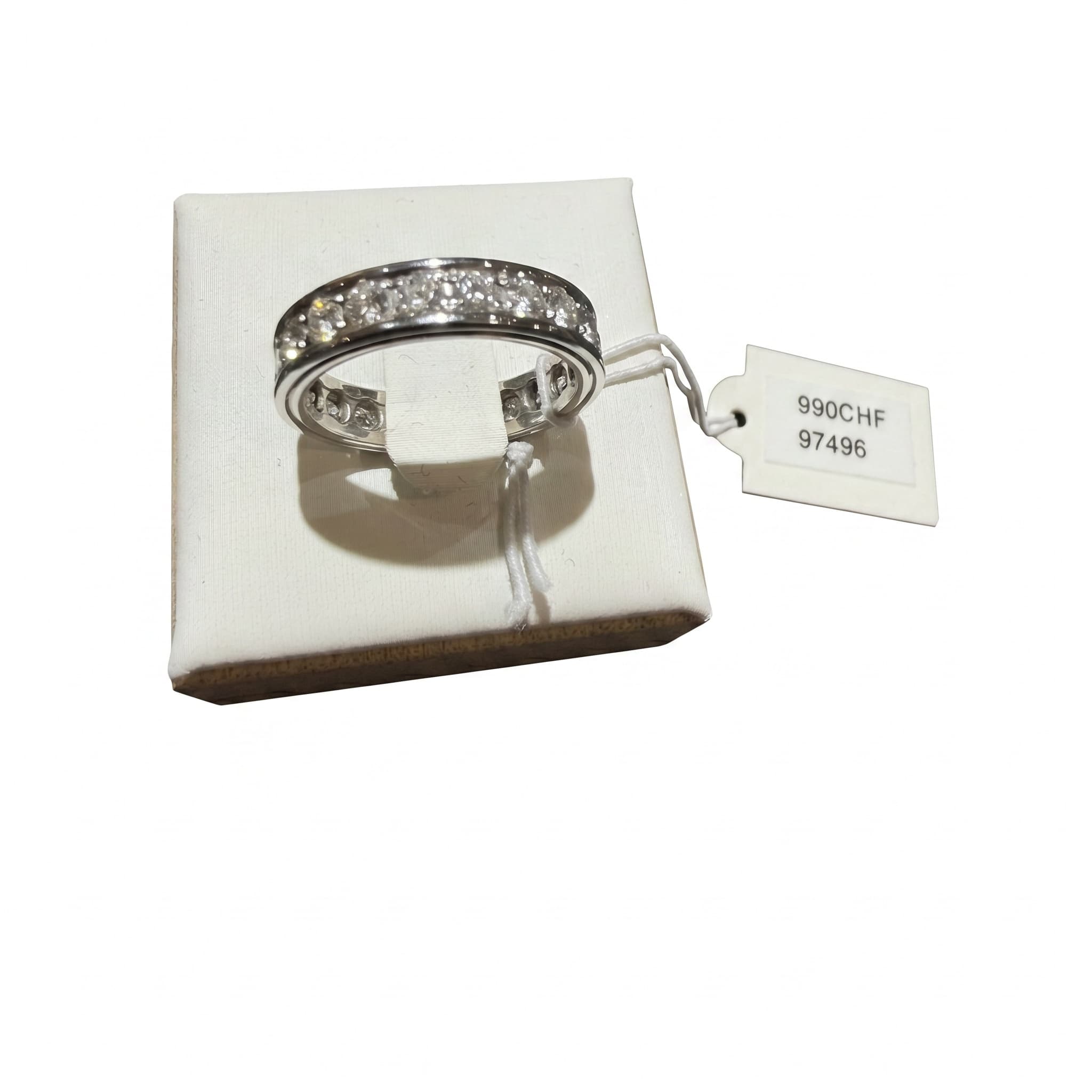 Bague or 18K 4.26gr diam