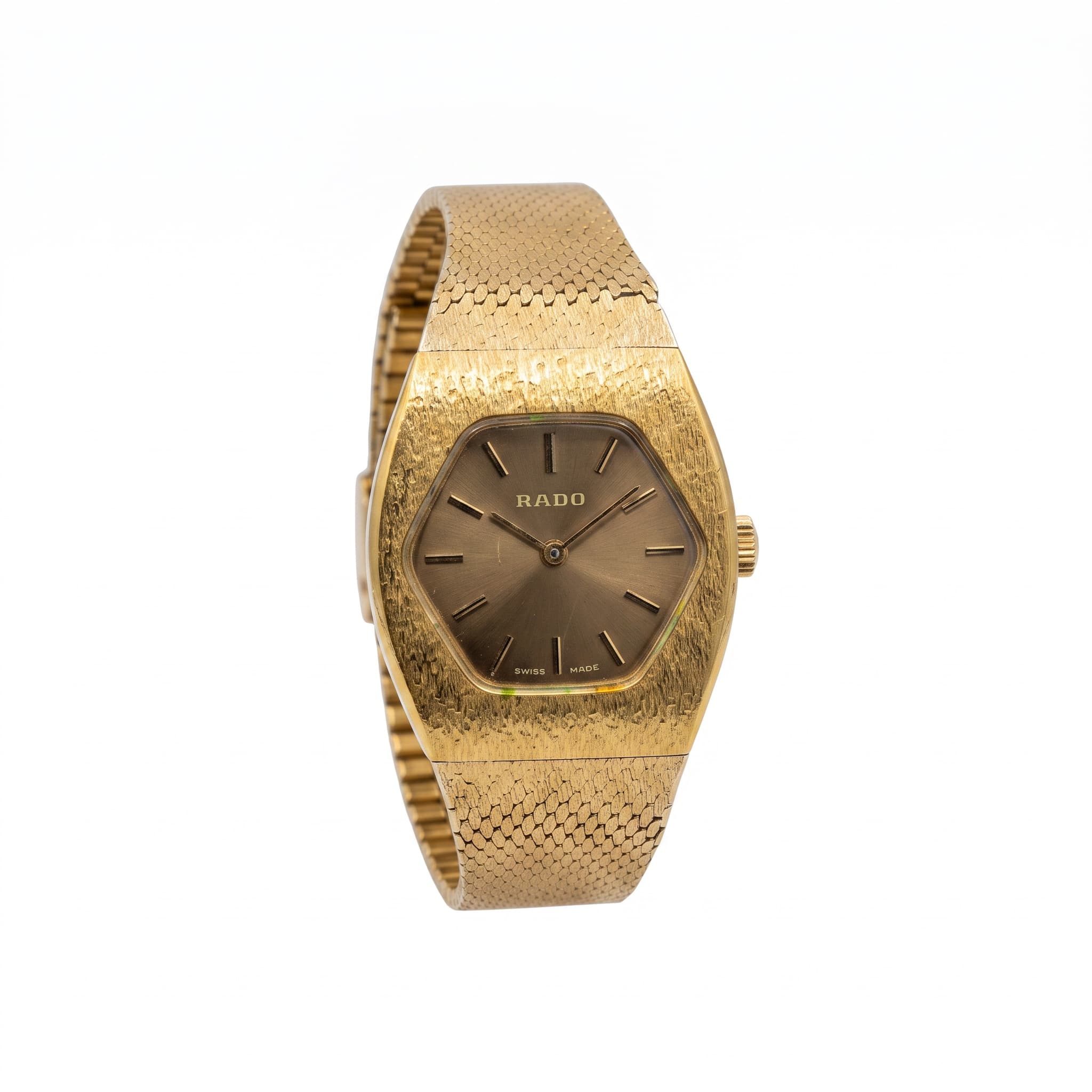 Rado vintage plaquée Or