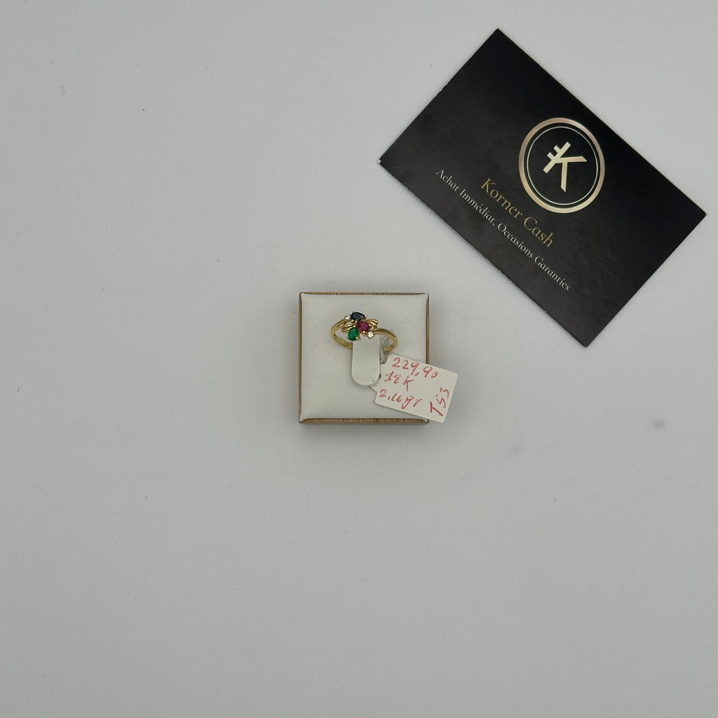 Bague Couleur Or 18k