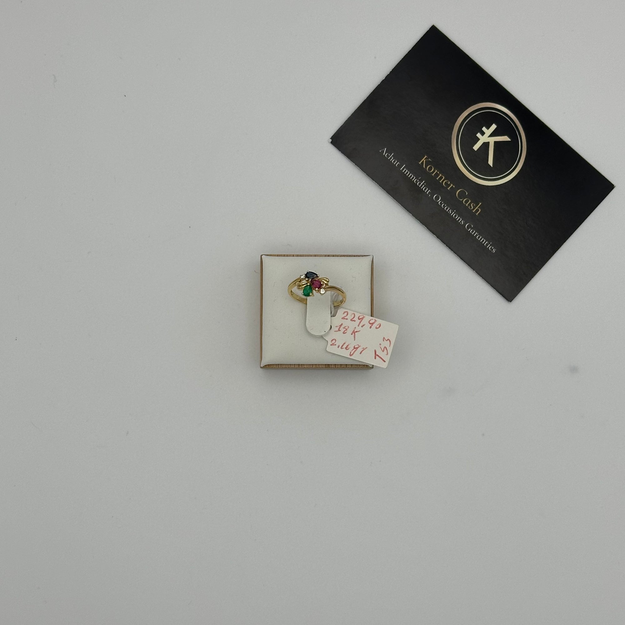Bague Couleur Or 18k