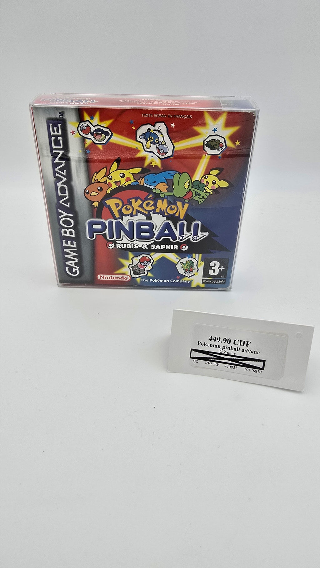 Pokemon pinball rubis&saphir GAMEBOY ADVANCE