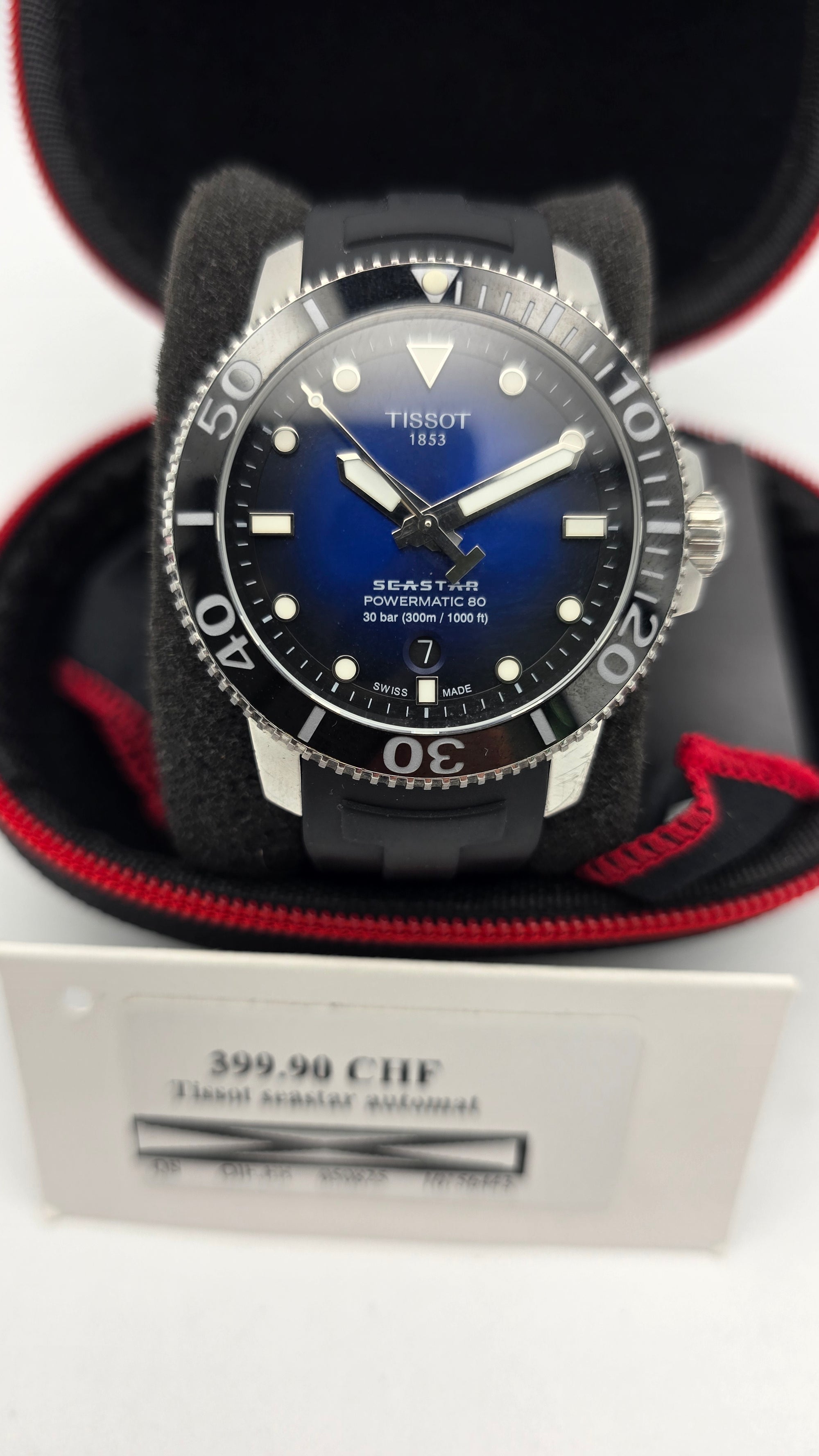 Tissot seastar powermatic 80
