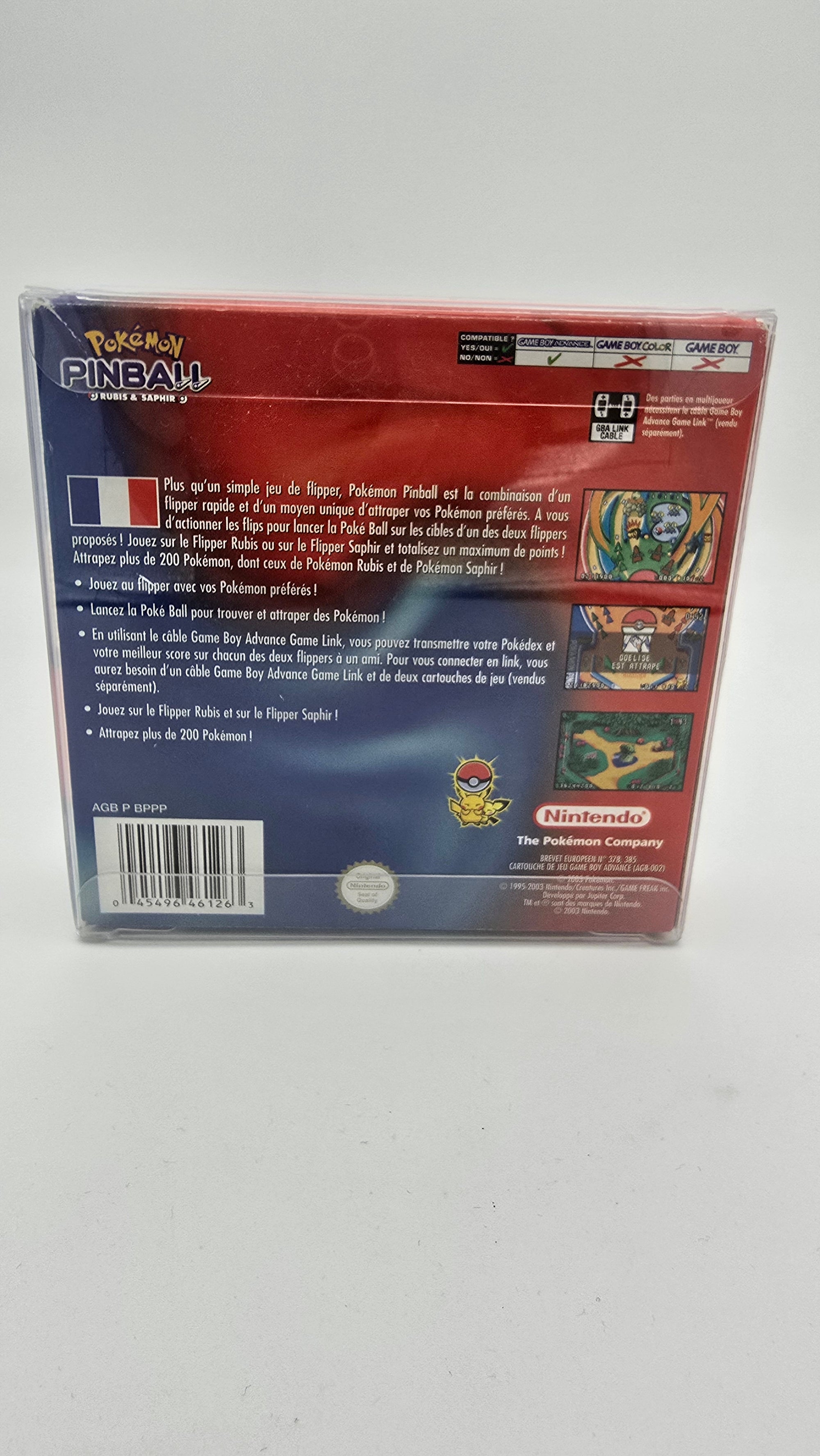 Pokemon pinball rubis&saphir GAMEBOY ADVANCE