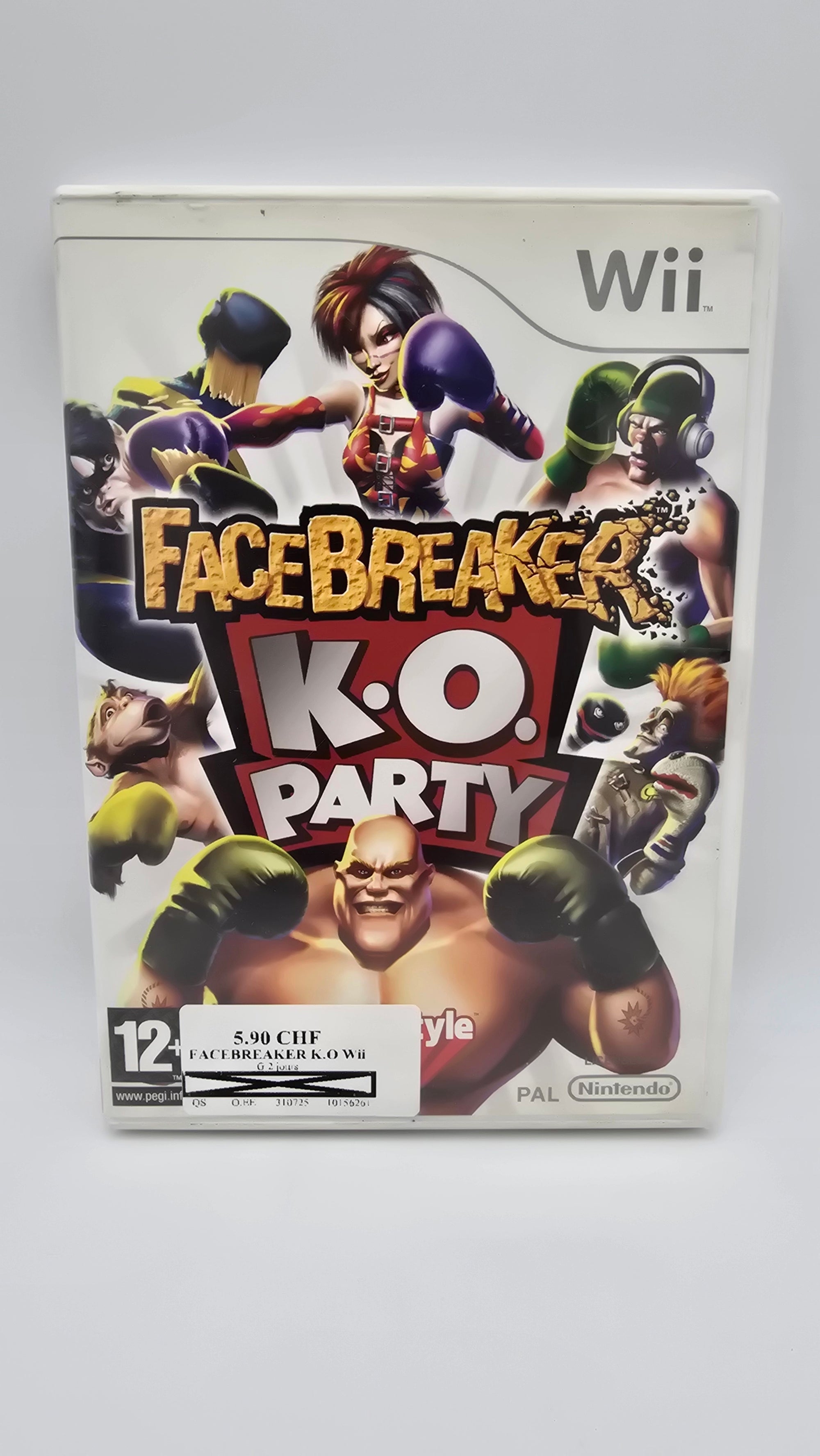 Facebreaker k.o.party wii